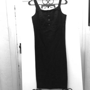 Black sun dress